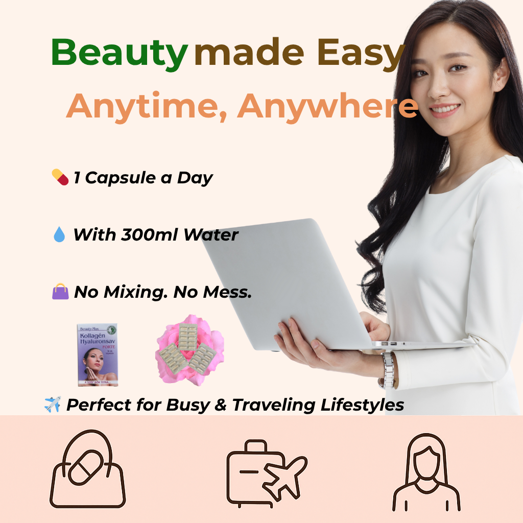 BEAUTY MAX Collagen & Hyaluronic Acid Capsules